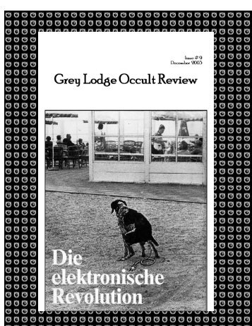 :: Grey Lodge Occult Review :: #9