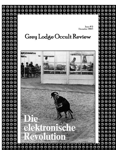 :: Grey Lodge Occult Review :: #9