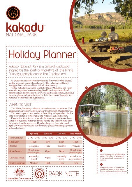 Kakadu National Park Holiday Planner