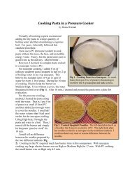 Cooking Pasta in a Pressure Cooker - AtlasBooks
