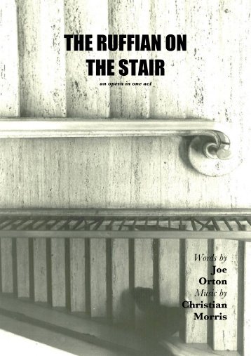 THE RUFFIAN ON THE STAIR - Christian Morris