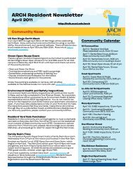 ARCH Resident Newsletter - UC San Diego Housing • Dining ...