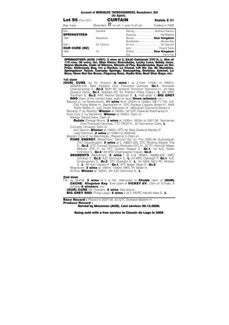 PDF Catalogue - Magic Millions