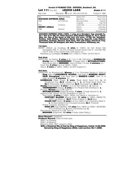 PDF Catalogue - Magic Millions