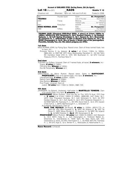 PDF Catalogue - Magic Millions