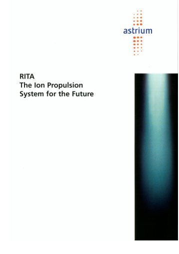 Data sheet ion propulsion system