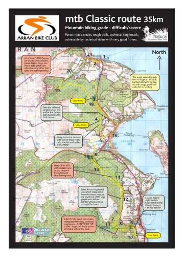 mtb Classic route 35km - Arran Bike Club