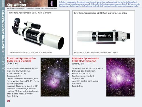 Telescopi astronomici - Auriga