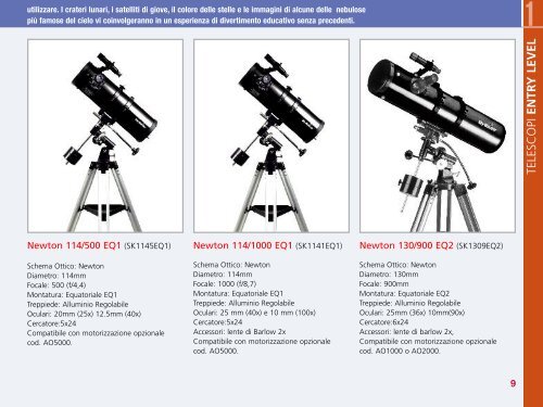 Telescopi astronomici - Auriga