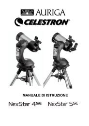 MANUALE DI ISTRUZIONE - Celestron