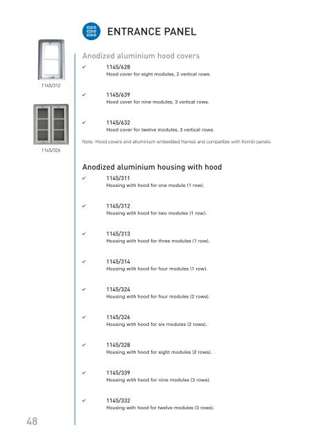 GENERAL CATALOGUE