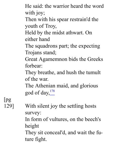 The Iliad of Homer - Get a Free Blog