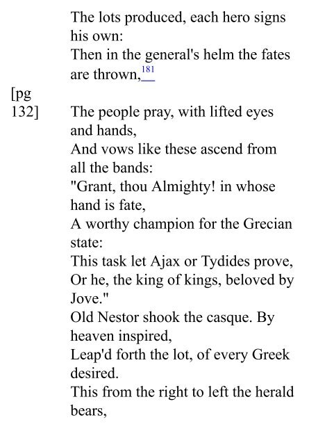 The Iliad of Homer - Get a Free Blog