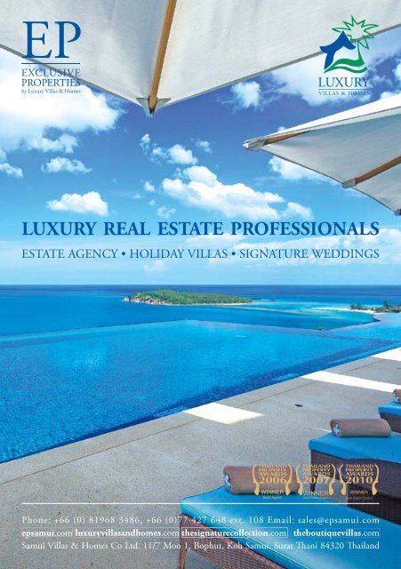 Samui Phangan Real Estate Magazine April-May