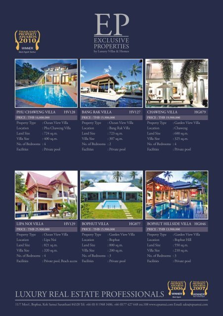 Samui Phangan Real Estate Magazine April-May