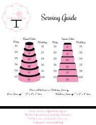 Serving Guide