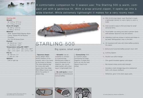 SWIFT 250, SWIFT 250 PLUS Our versatile down - Exped.com exped