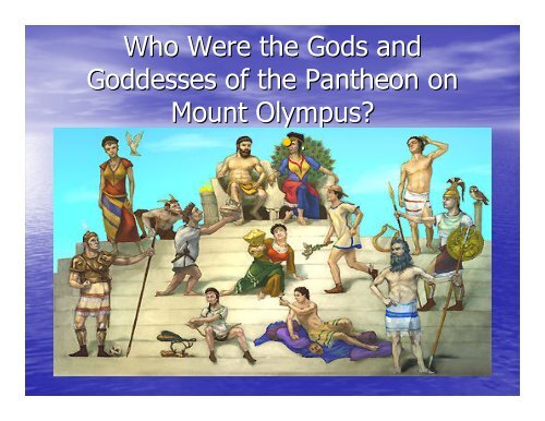 Introduction to Greek Mythology PowerPoint