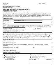 national register of historic places registration form - Ohio Historical ...