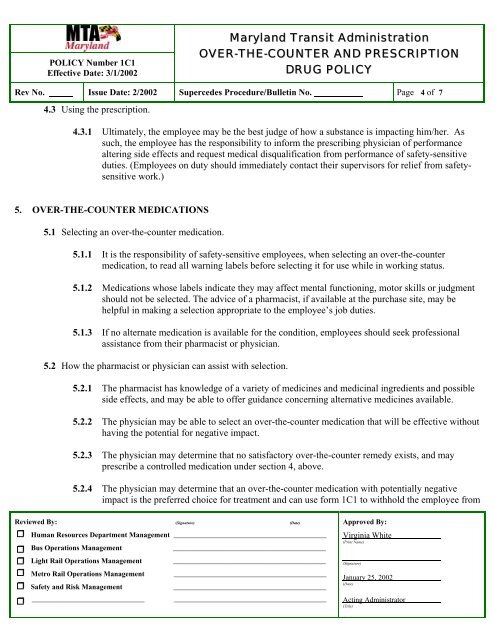 Prescription and Over-the-Counter Medications Tool Kit ... - Home