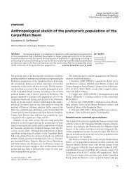 Anthropological sketch of the prehistoric population of the ...