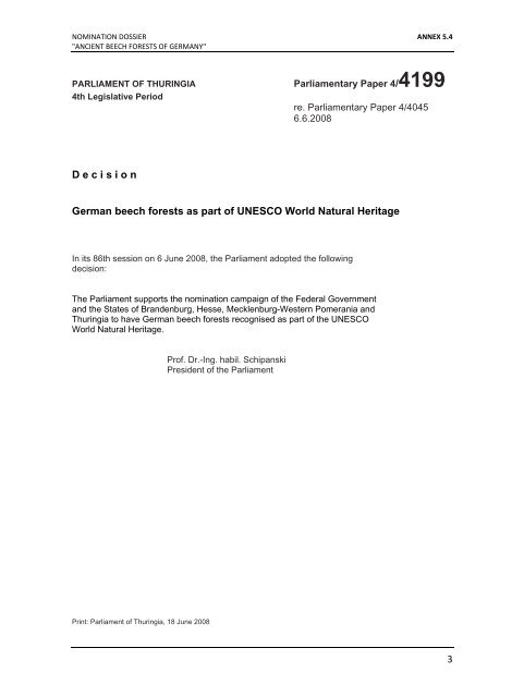 EXECUTIVE SUMMARY - UNESCO World Heritage