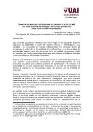 proyecto Convivir Barracas - Universidad Abierta Interamericana