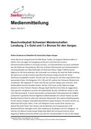 Medienmitteilung - Recherswil