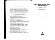 deleuze and guattari's anti-oedipus - Una Chung