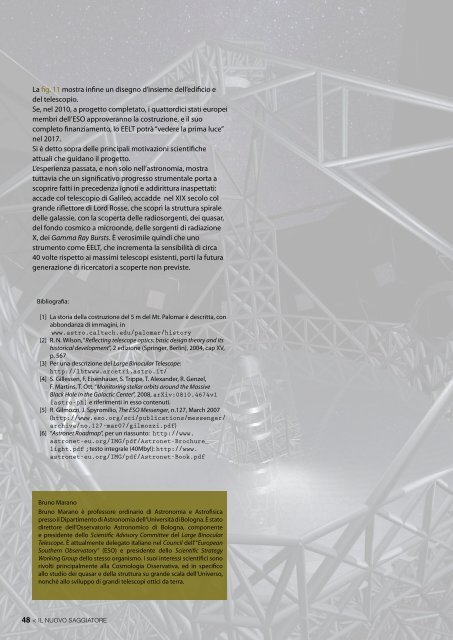 L'evoluzione dei grandi telescopi ottici: dal telescopio