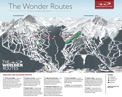PDF The Wonder Routes - Whistler Blackcomb