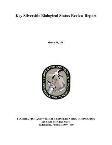 Key Silverside Biological Status Review Report - Florida Fish and ...