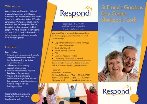 St Francis Gardens Day Centre - Respond! Cork