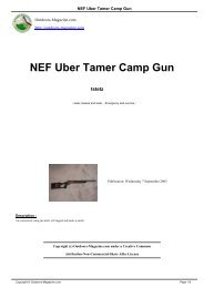 NEF Uber Tamer Camp Gun