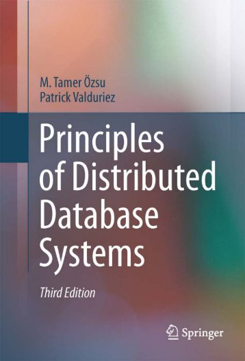 Principles of Distributed Database Systems, Third Edition