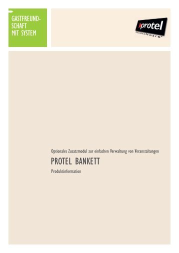 PDF Protel Bankett
