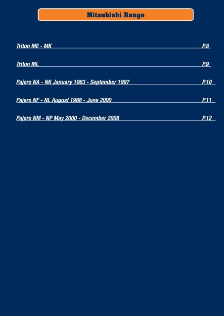 Page 1 - Suspension Catalogue cover - Terrain Tamer