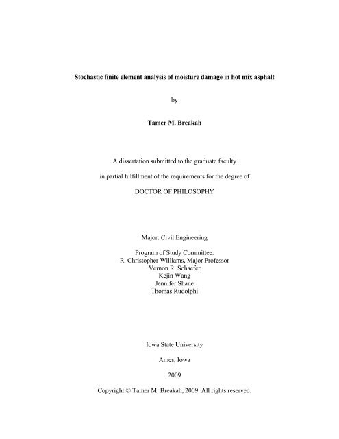 G Dissertation Tamer Breakah Final.pdf - Iowa State University