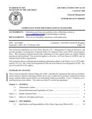 AFI 65-103 (Temporary Duty Order) - Air Force Link