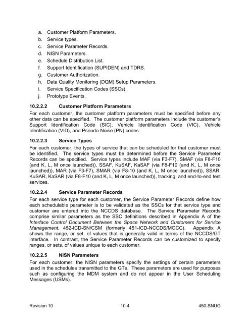 SN User's Guide - ESC Home - NASA