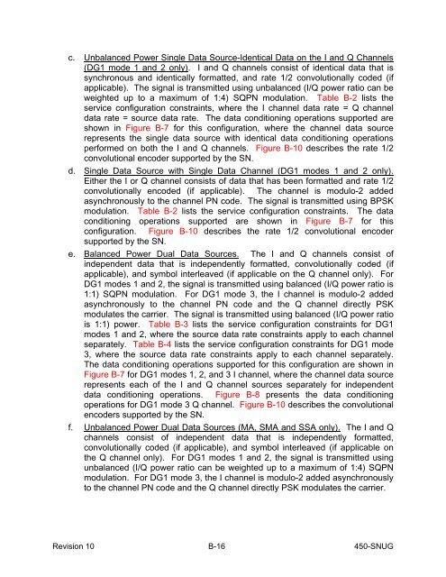 SN User's Guide - ESC Home - NASA