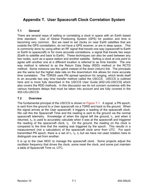 SN User's Guide - ESC Home - NASA