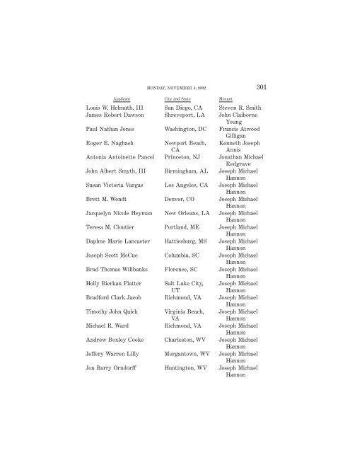 OCTOBER TERM 2002 Reference Index Contents: - Supreme Court ...