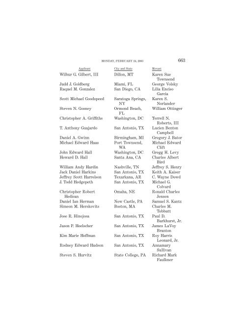 OCTOBER TERM 2002 Reference Index Contents: - Supreme Court ...