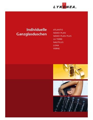 Individuelle Ganzglasduschen - H. Reber & Sohn AG