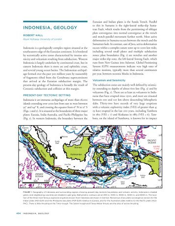 indonesia, geology - SE Asia Research Group - Royal Holloway ...