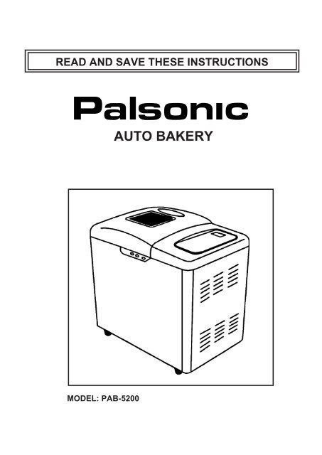 AUTO BAKERY - Palsonic