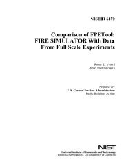 Comparison of FPETool: FIRE SIMULATOR With Data From Full ...
