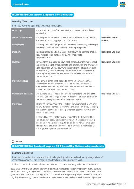 Big Writing - Oxford University Press