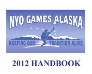 2012 NYO Handbook - Cook Inlet Tribal Council